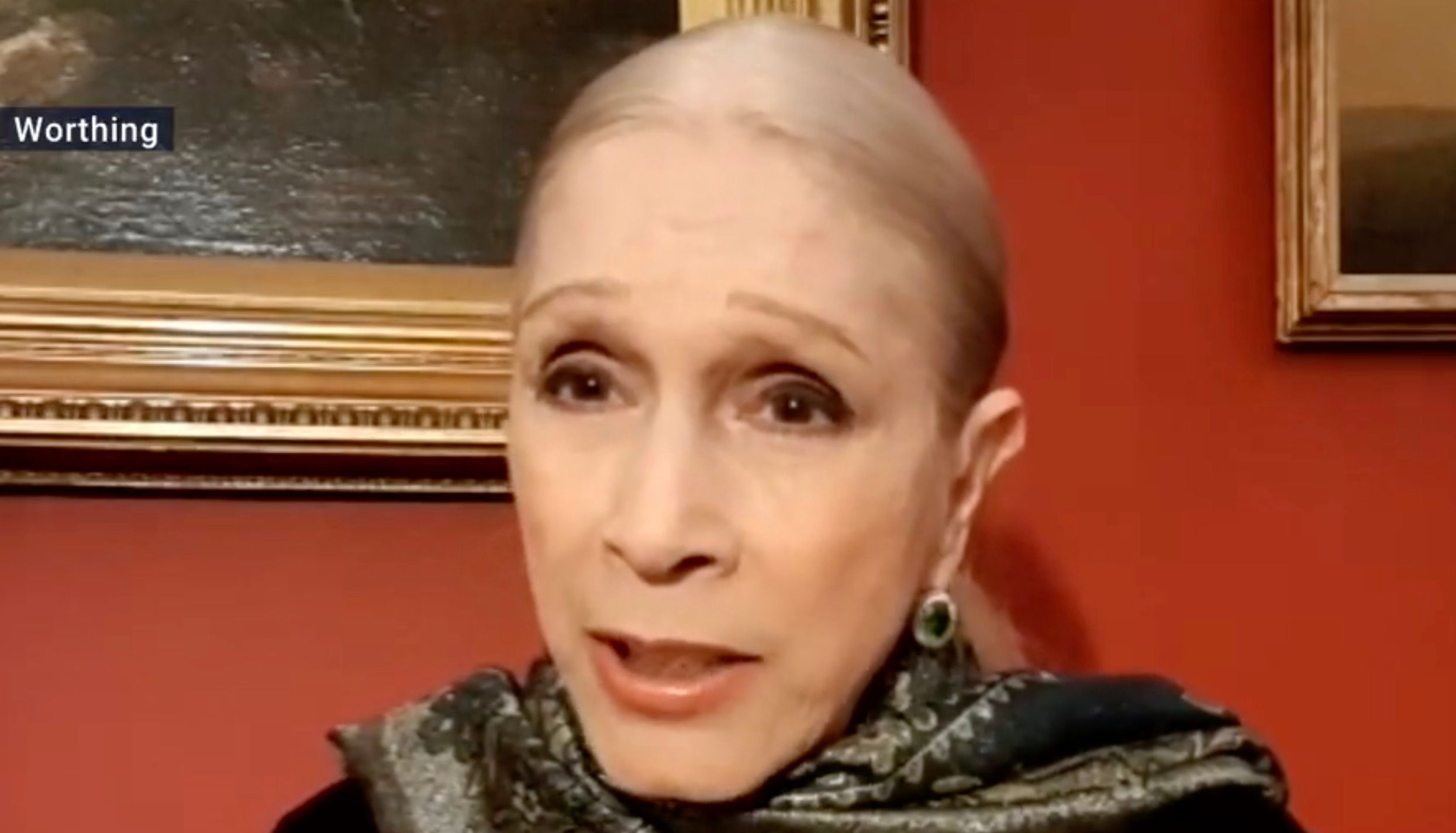 Lady Colin Campbell speaking on Dan Wootton Tonight