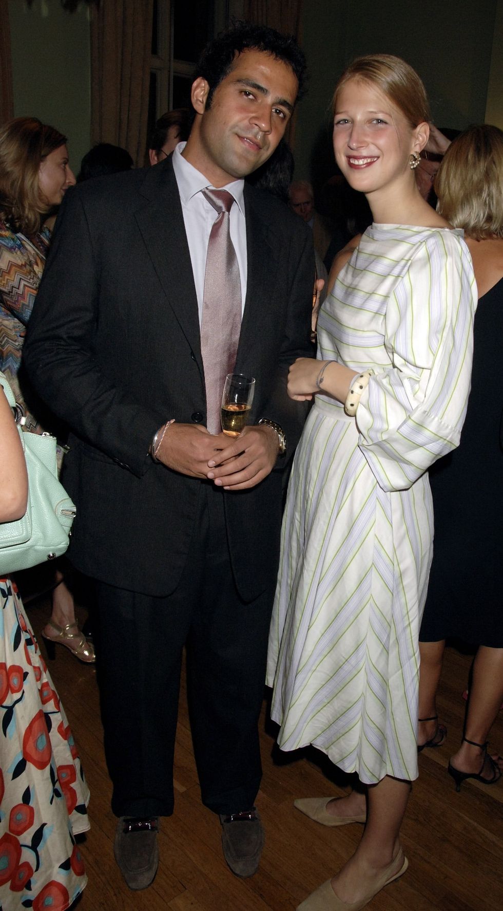 Lady Gabriella and Aatish Taseer
