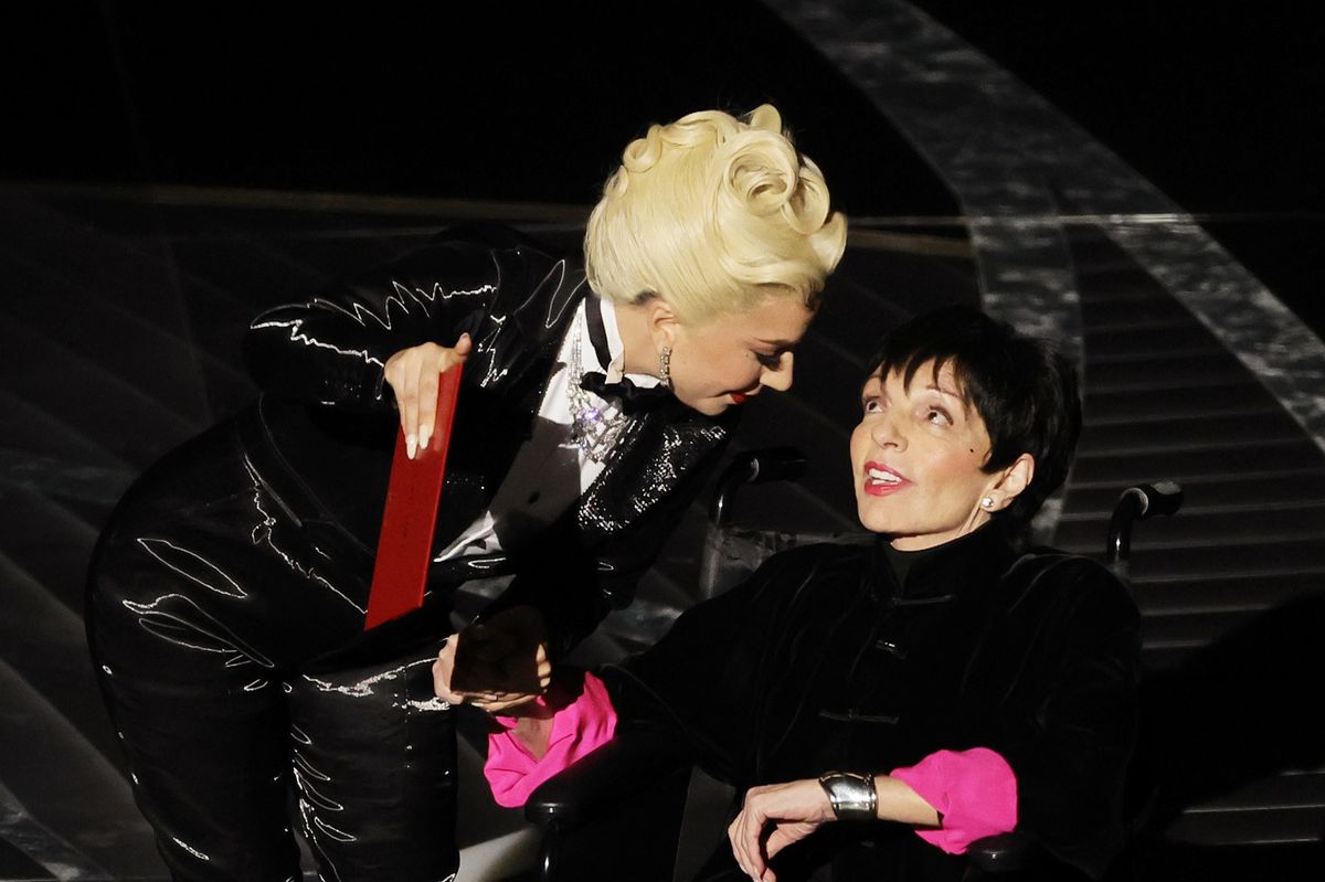 Lady Gaga and Liza Minelli