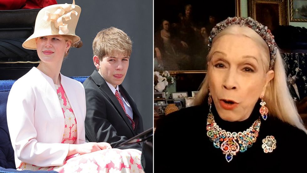 Lady Louise, James and Lady C
