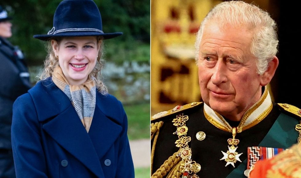 Lady Louise Windsor and King Charles