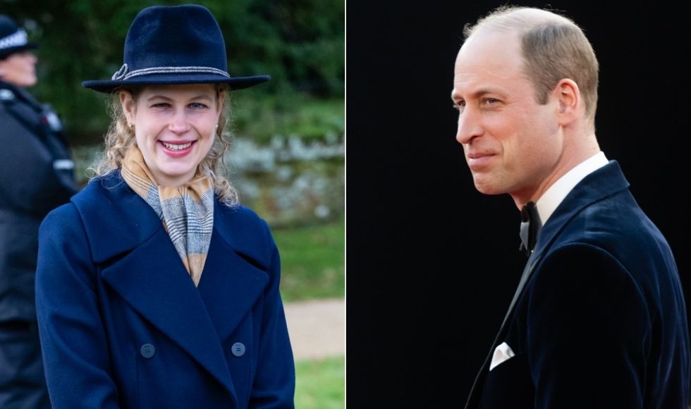 Lady Louise Windsor and Prince William