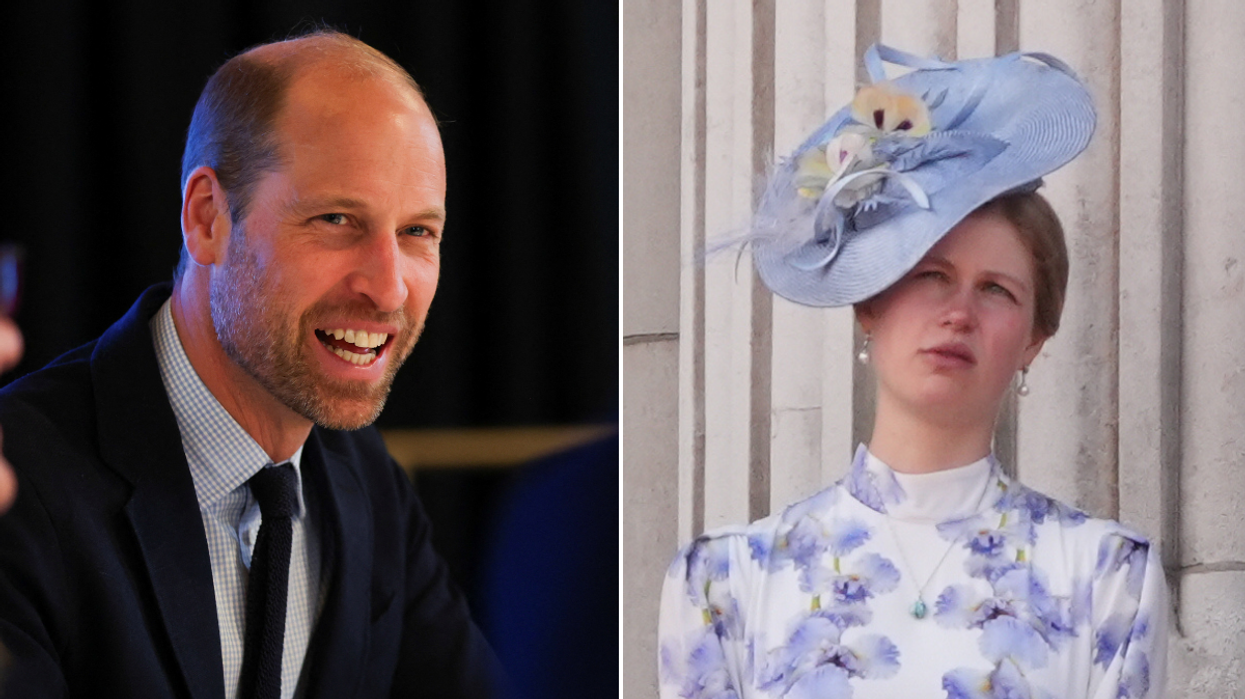 Lady Louise Windsor and Prince William