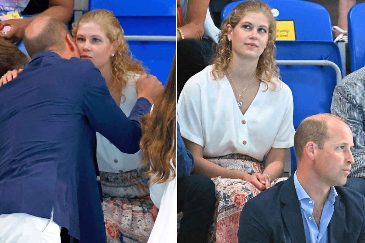 Lady Louise Windsor and Prince William