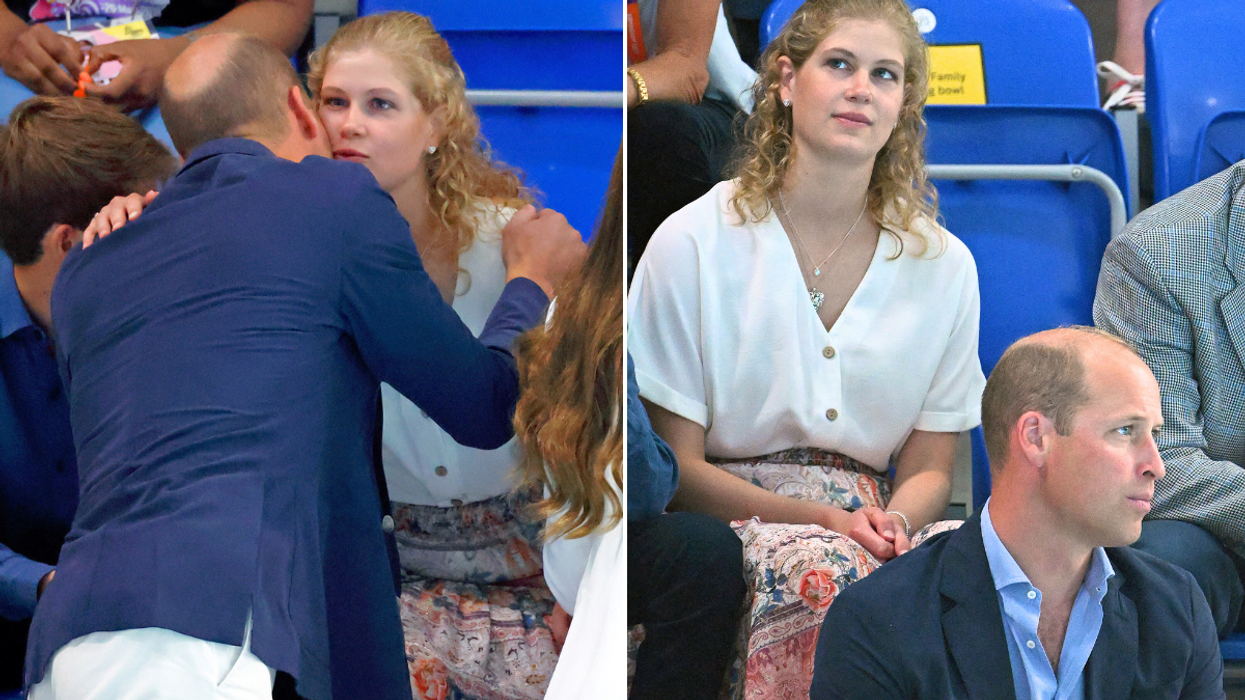 Lady Louise Windsor and Prince William