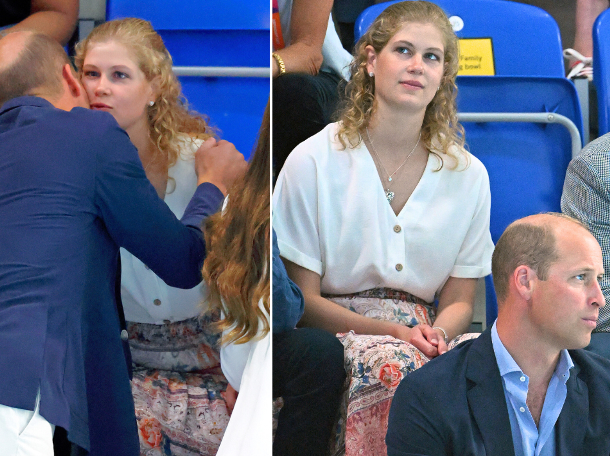 Lady Louise Windsor and Prince William