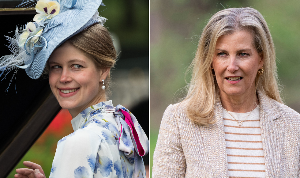 Lady Louise Windsor and Sophie, Duchess of Edinburgh
