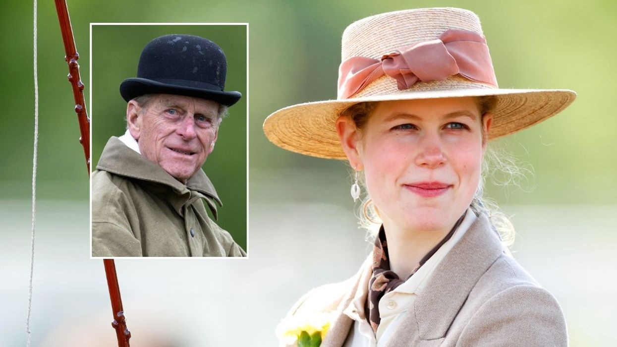 Lady Louise Windsor, Prince Philip