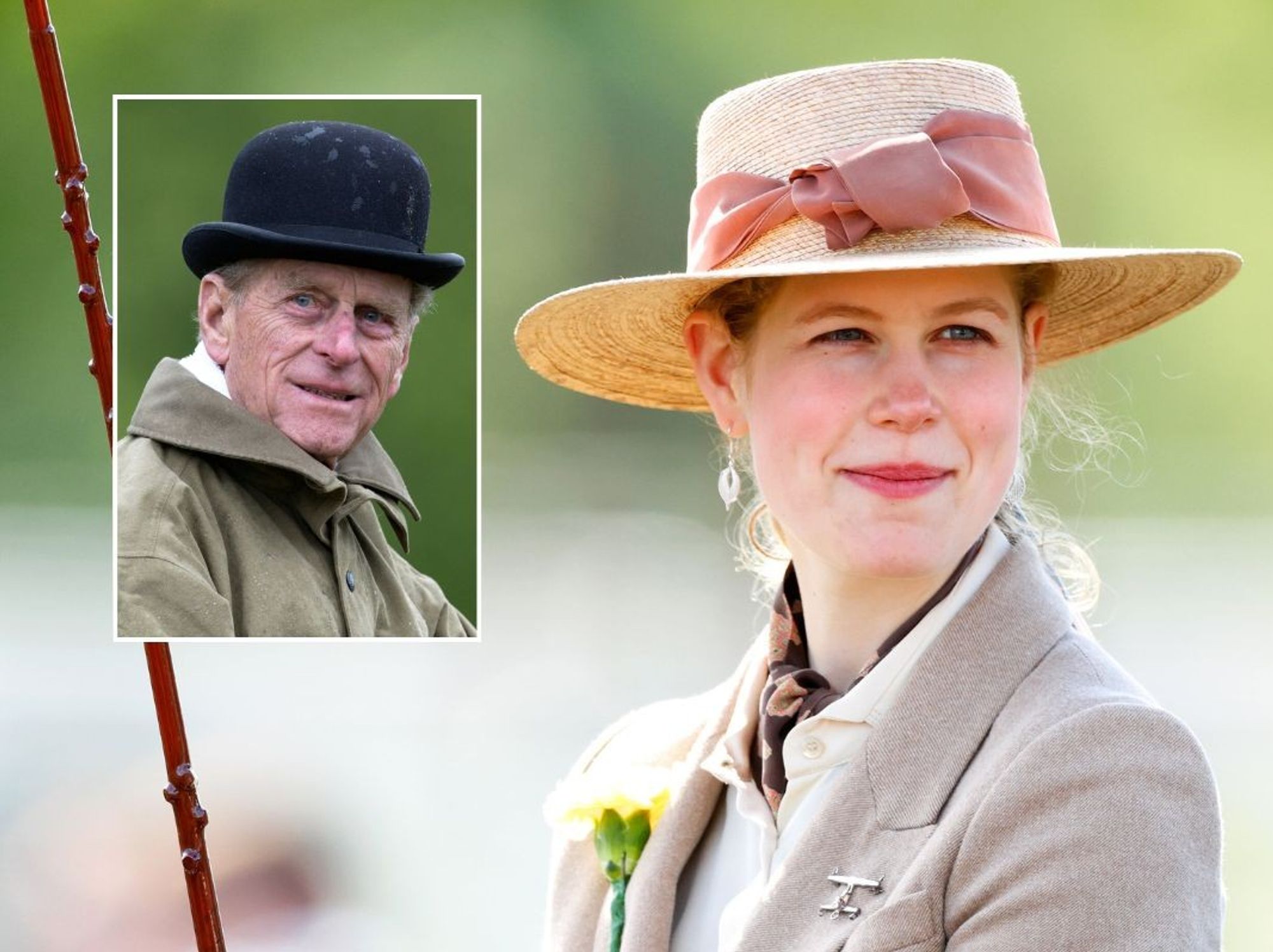 Lady Louise Windsor, Prince Philip