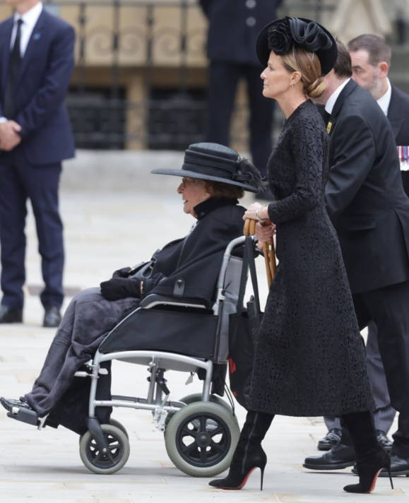 Lady Pamela Hicks and India Hicks