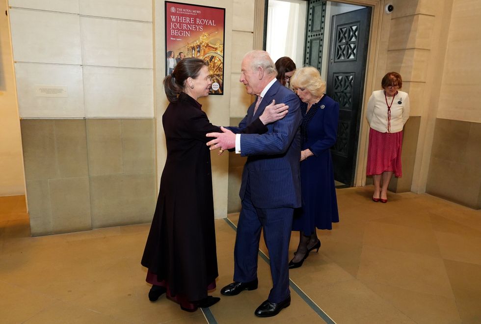 Lady Sarah Chatto and King Charles