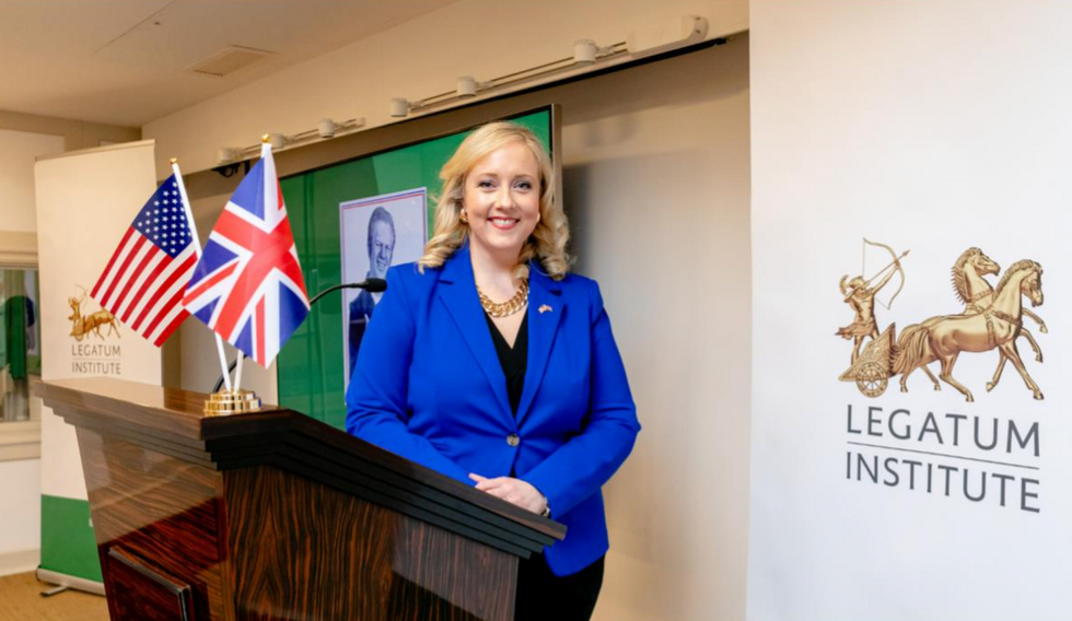 Lady Sarah Elliot was 'thrilled' at the launch