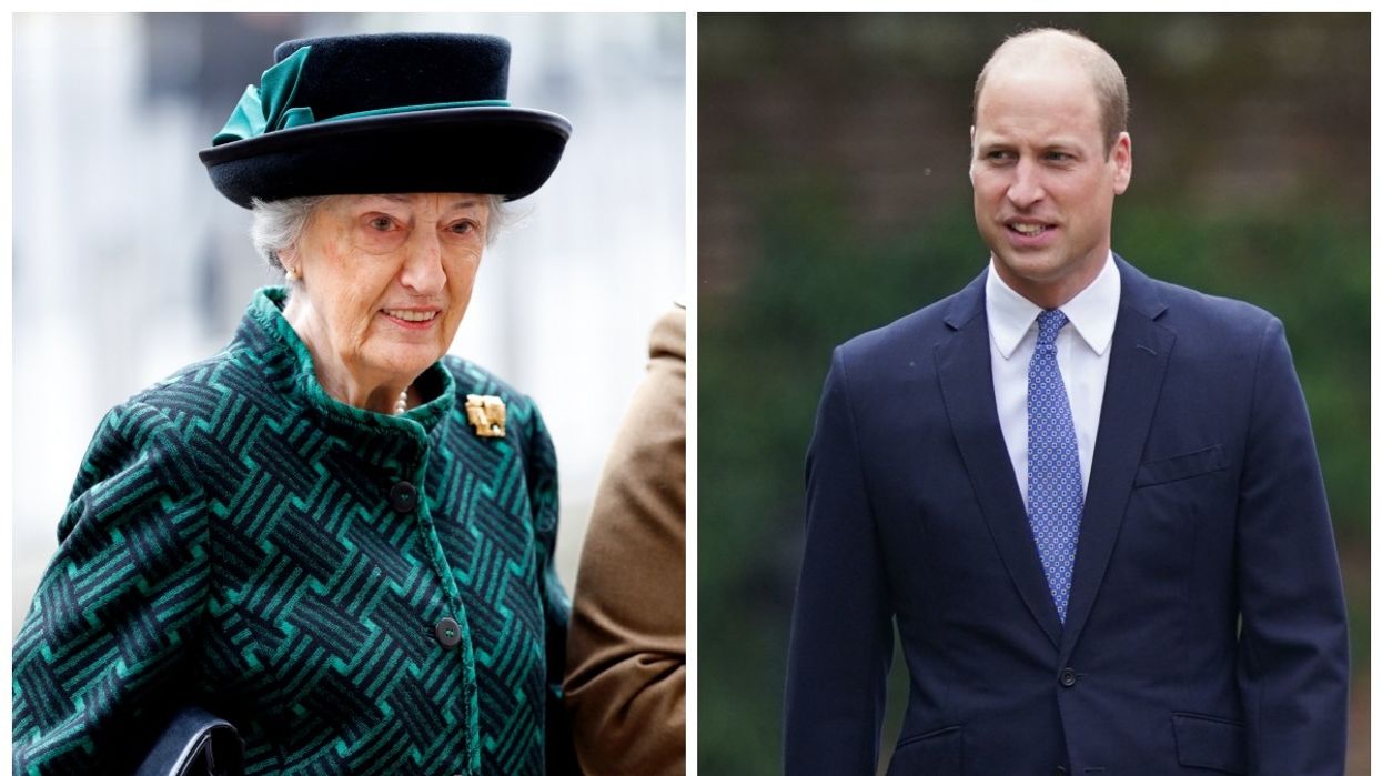 Lady Susan Hussey and Prince William