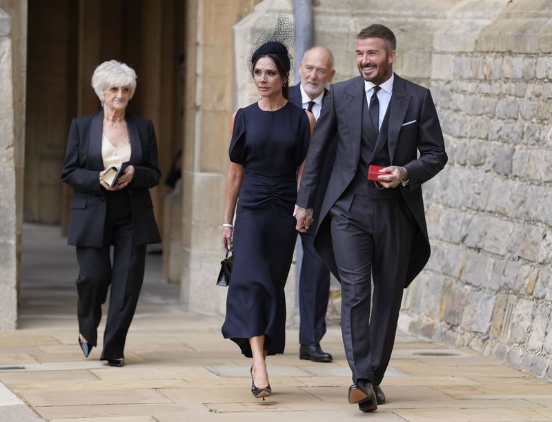 Lady Victoria Beckham and David Beckham