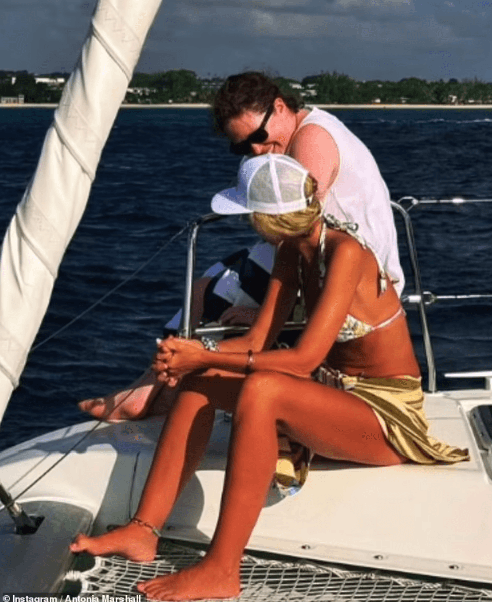 Lady Victoria Hervey and Antonia Marshall