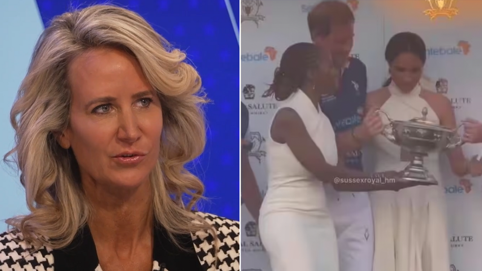 Lady Victoria Hervey, Prince Harry and Meghan Markle