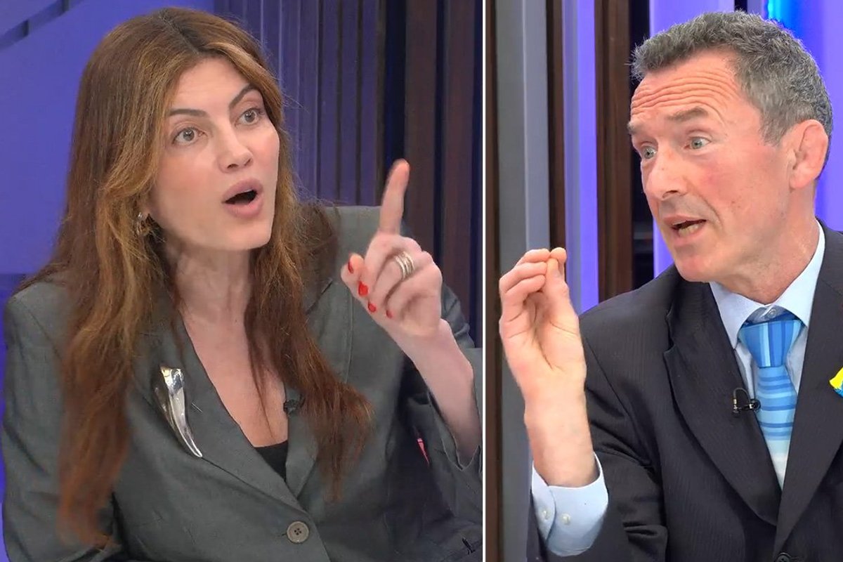 Laila Cunningham and Ed Gemmell