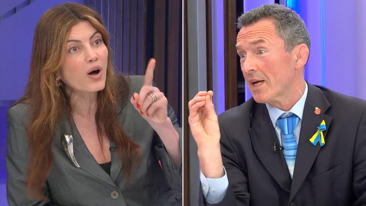 Laila Cunningham and Ed Gemmell