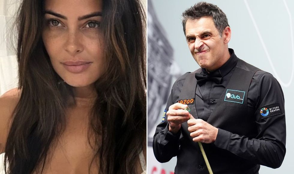 Laila Rouass Ronnie O'Sullivan