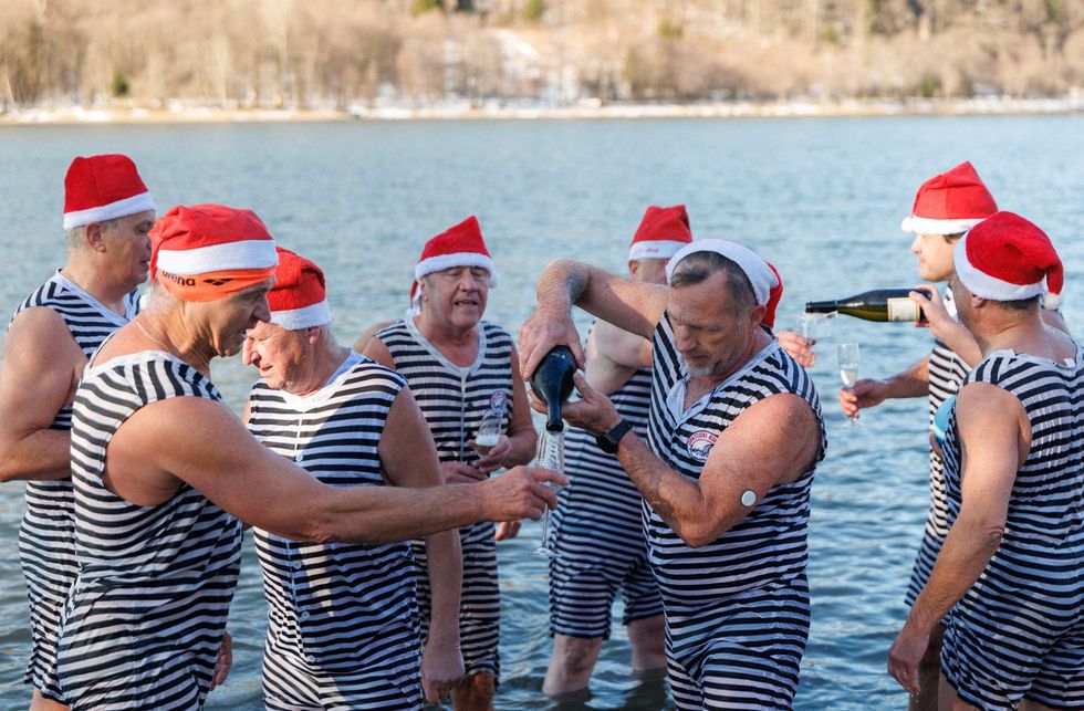 Lake Bajer, in Fuzine, Croatia