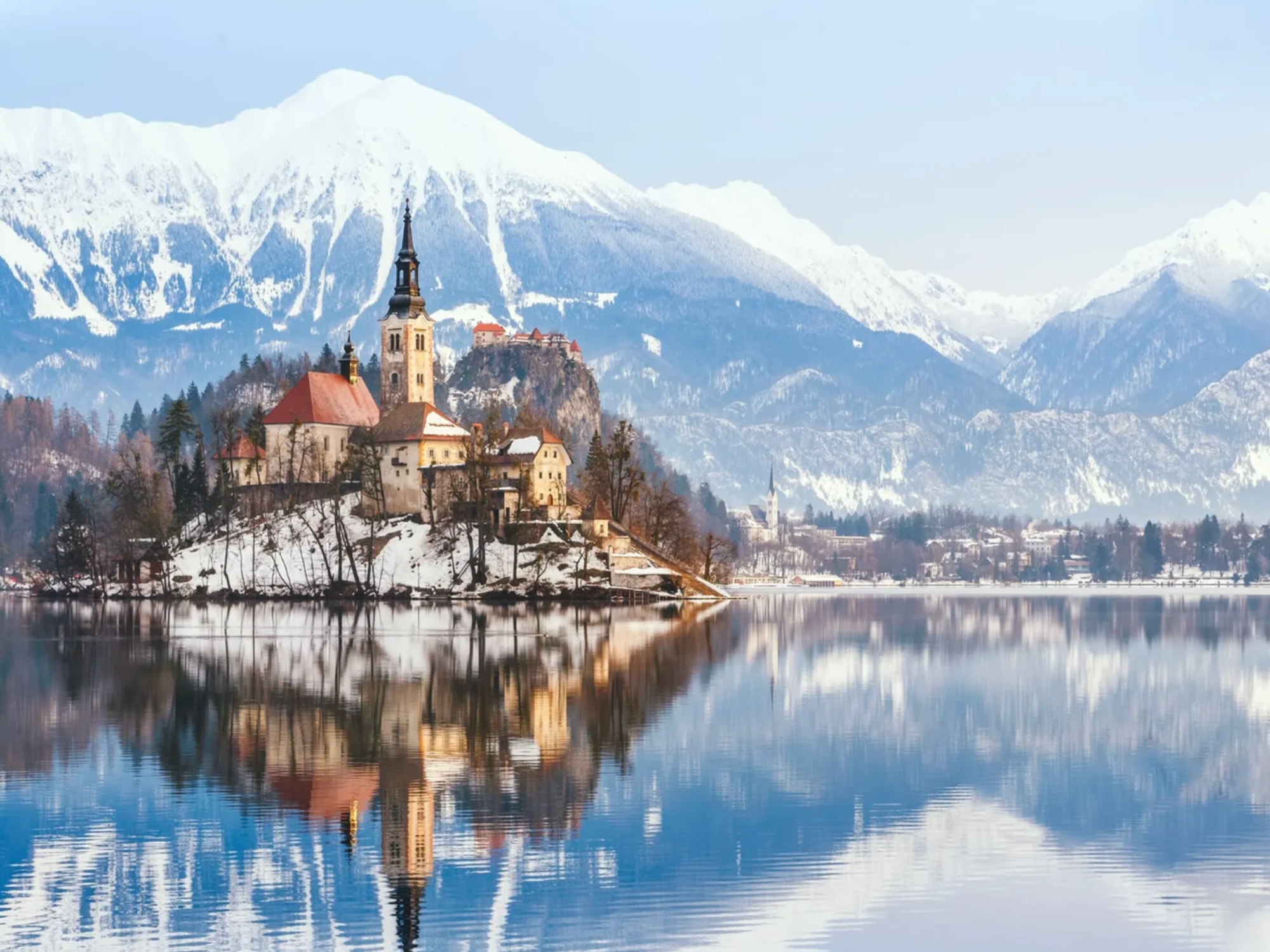 Lake Bled in Slovenia