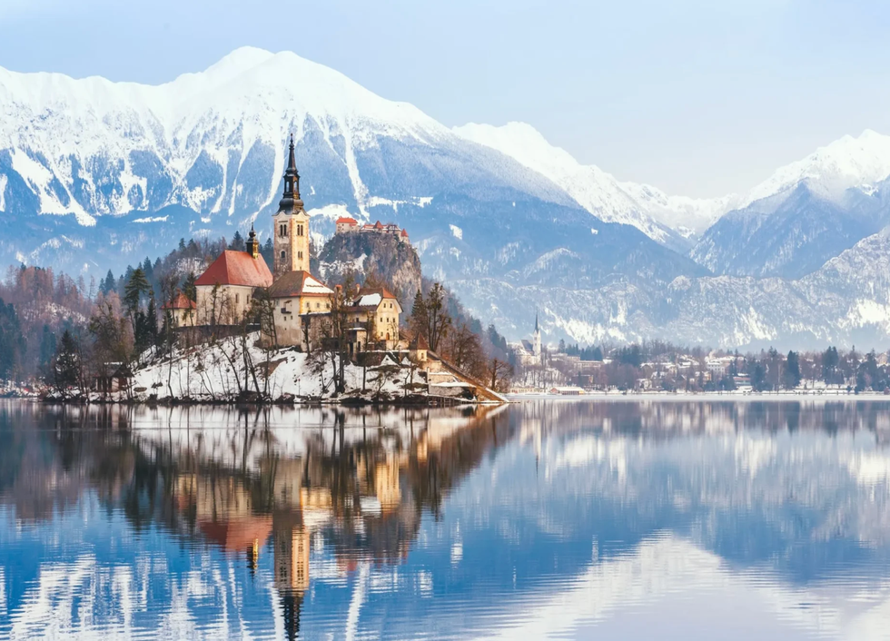 Lake Bled in Slovenia