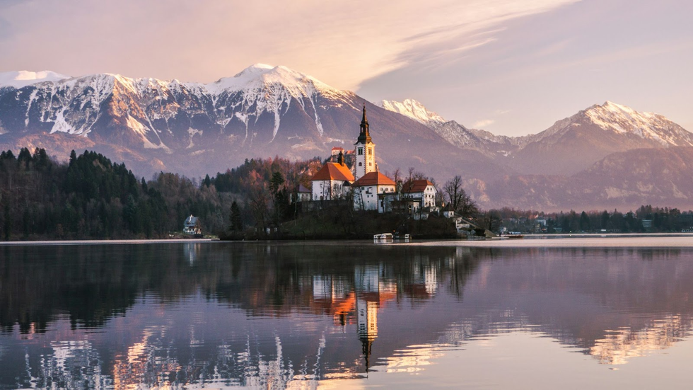 Lake Bled in Slovenia