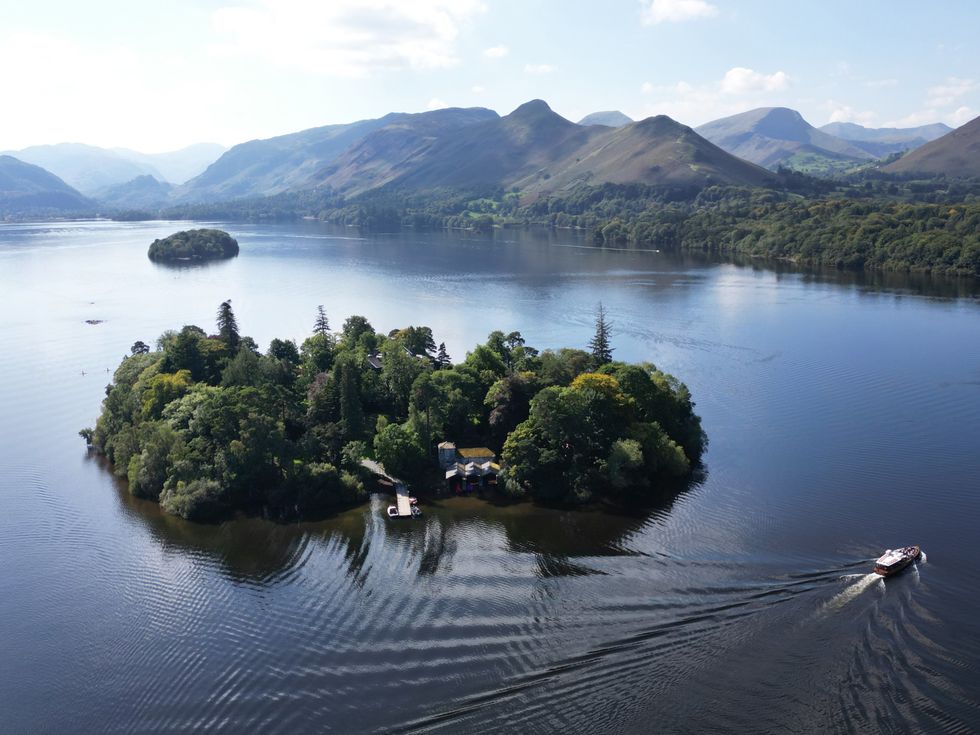 Lake District lake and mountains