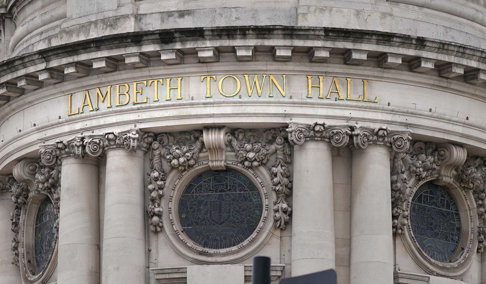 Lambeth Town Hall in south London, the home of Lambeth Council. The Independent Inquiry into Child Sexual Abuse (IICSA) has found Lambeth council staff %22put vulnerable children in the path%22 of sex offenders, who infiltrated children's homes and foster care, with %22devastating, life-long consequences for their victims%22. The report found %22clear evidence%22 that sexual offenders and those suspected of sexual abuse were co-workers in Lambeth Council's children's homes. Picture date: Tuesday July 27, 2021.