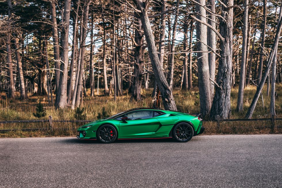 Lamborghini Temerario Alleggerita in Verde Mercurius