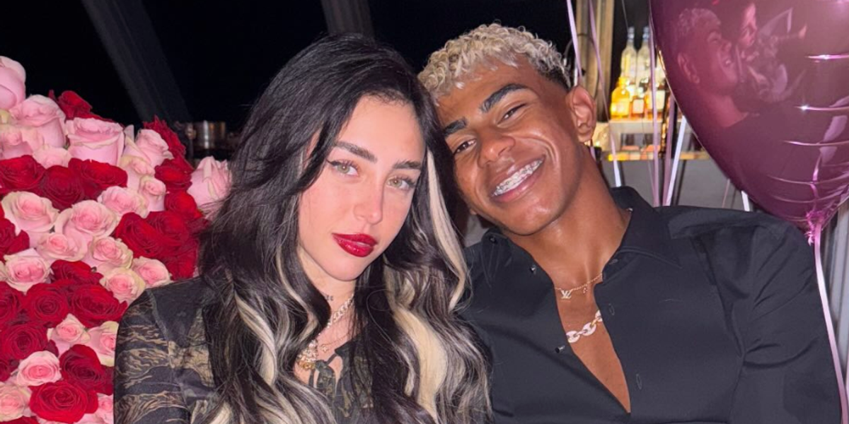 Nữ rapper tung ảnh thân mật dập làm rõ tin “cắm sừng” Lamine Yamal 1 Lamine Yamal, 18, goes public with girlfriend seven years older after  Barcelona heroics