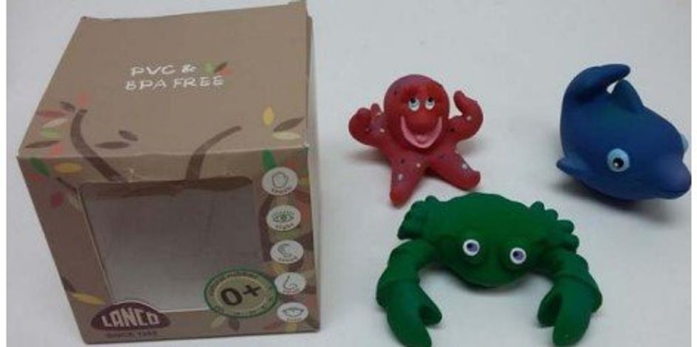 Lanco Rubber Bath Toys