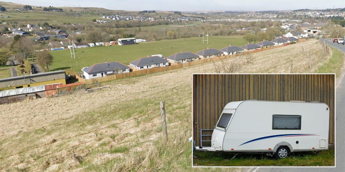 NextImg:Residents terrified of landslide after traveller neighbours from hell dig up entire hillside to move caravans in