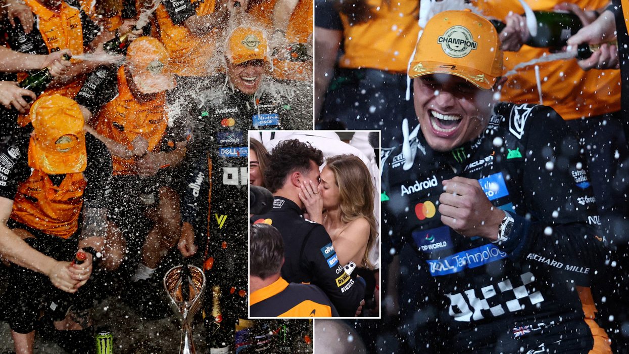 Lando Norris afterparty