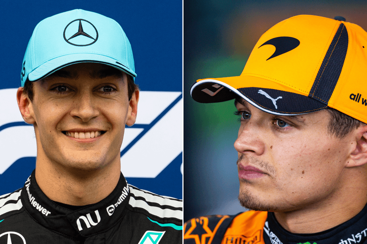 Lando Norris and George Russell