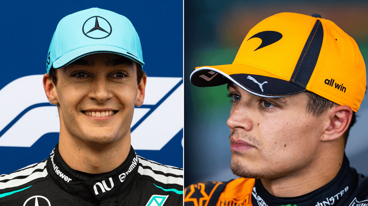 Lando Norris and George Russell