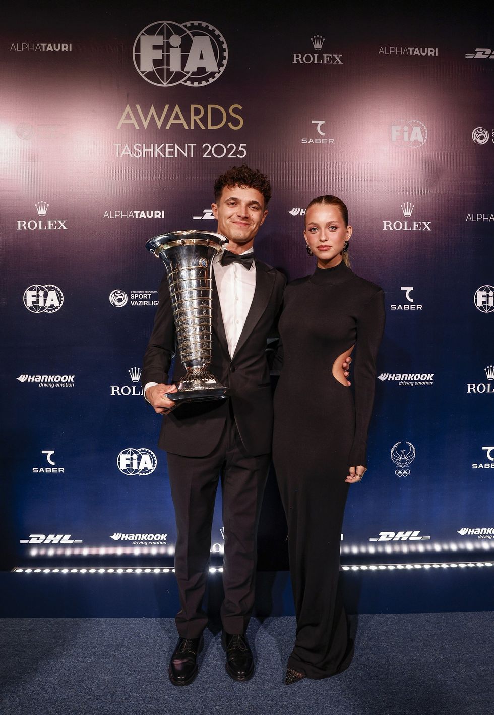 Lando Norris and Magui Corceiro have split twice in the past