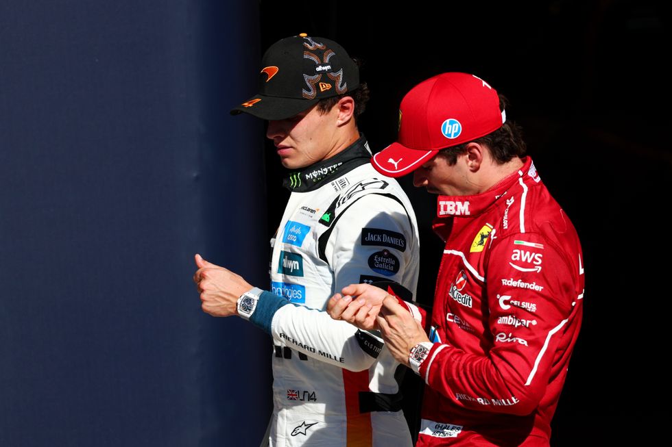 Lando Norris, Charles Leclerc