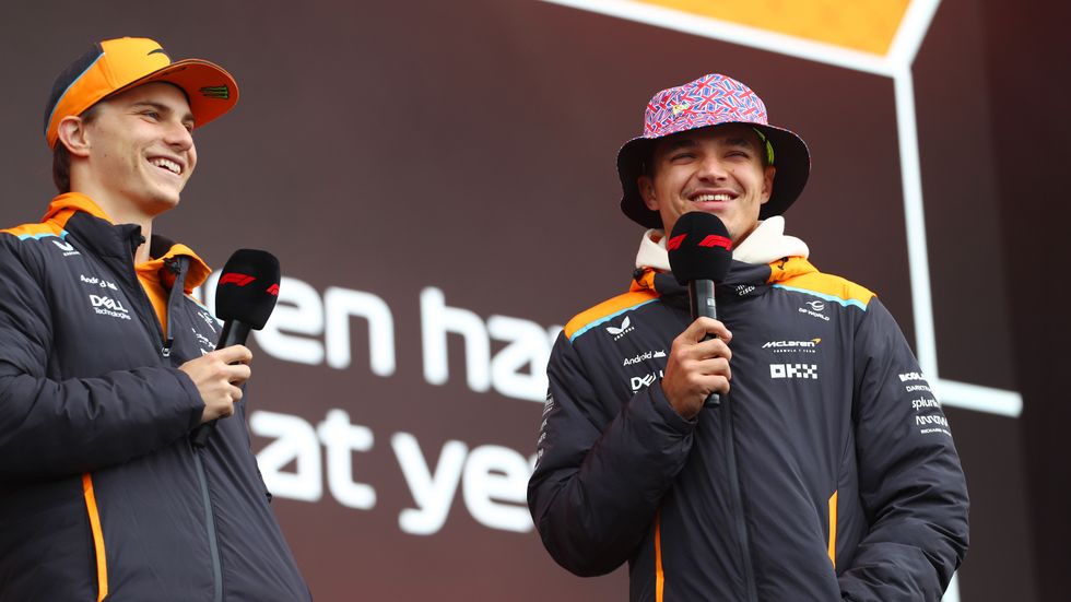 Lando Norris could be Mercedes' biggest challenger on Sunday