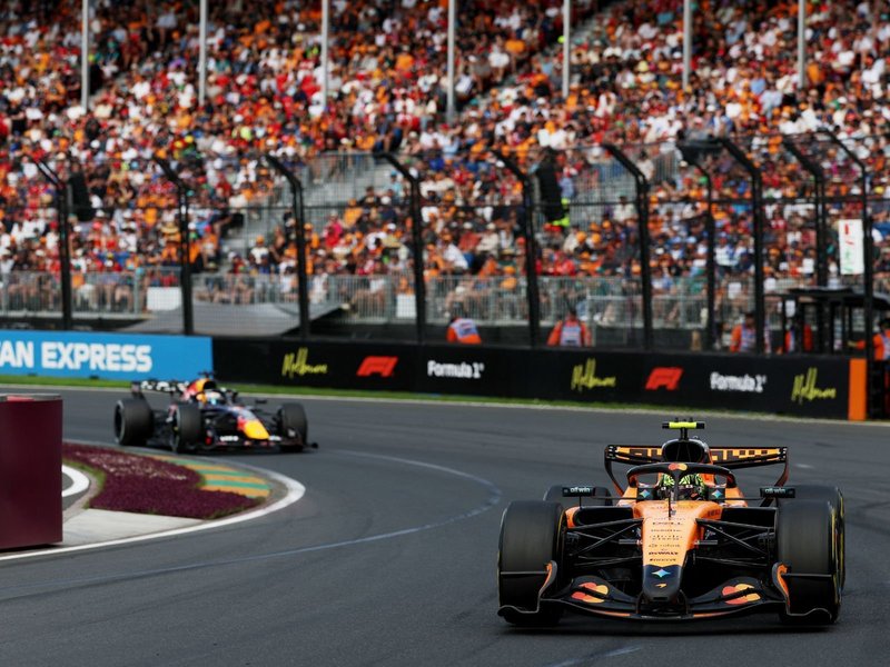 Lando Norris could only finish fifth at the Australian Grand Prix