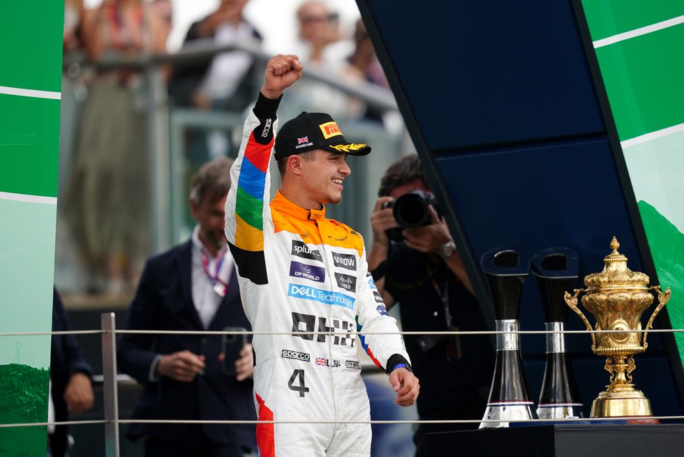 Lando Norris F1 Lewis Hamilton
