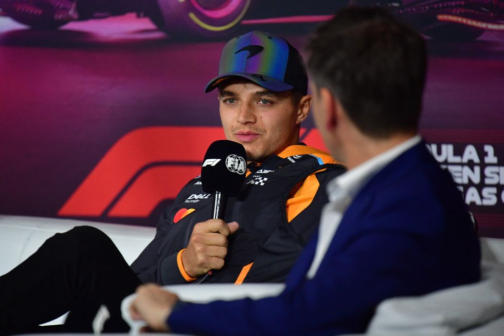 Lando Norris Las Vegas