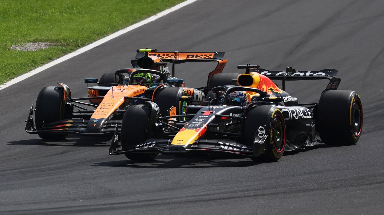 Lando Norris Max Verstappen Italian Grand Prix