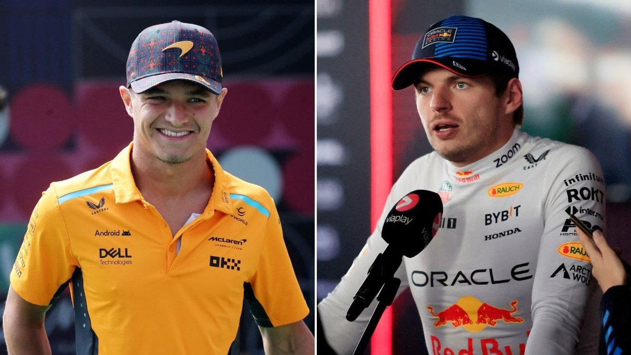 Lando Norris Max Verstappen