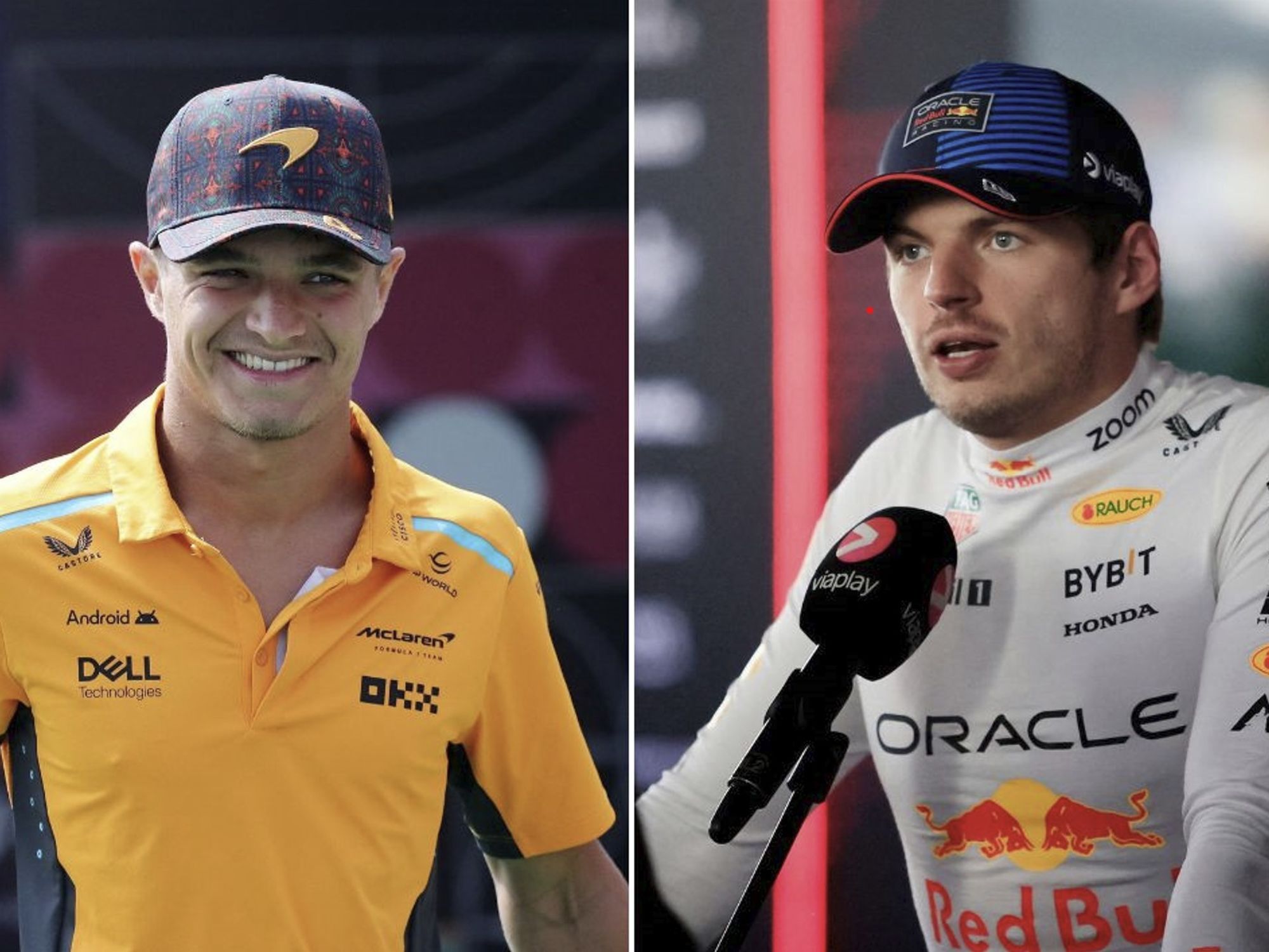 Lando Norris Max Verstappen