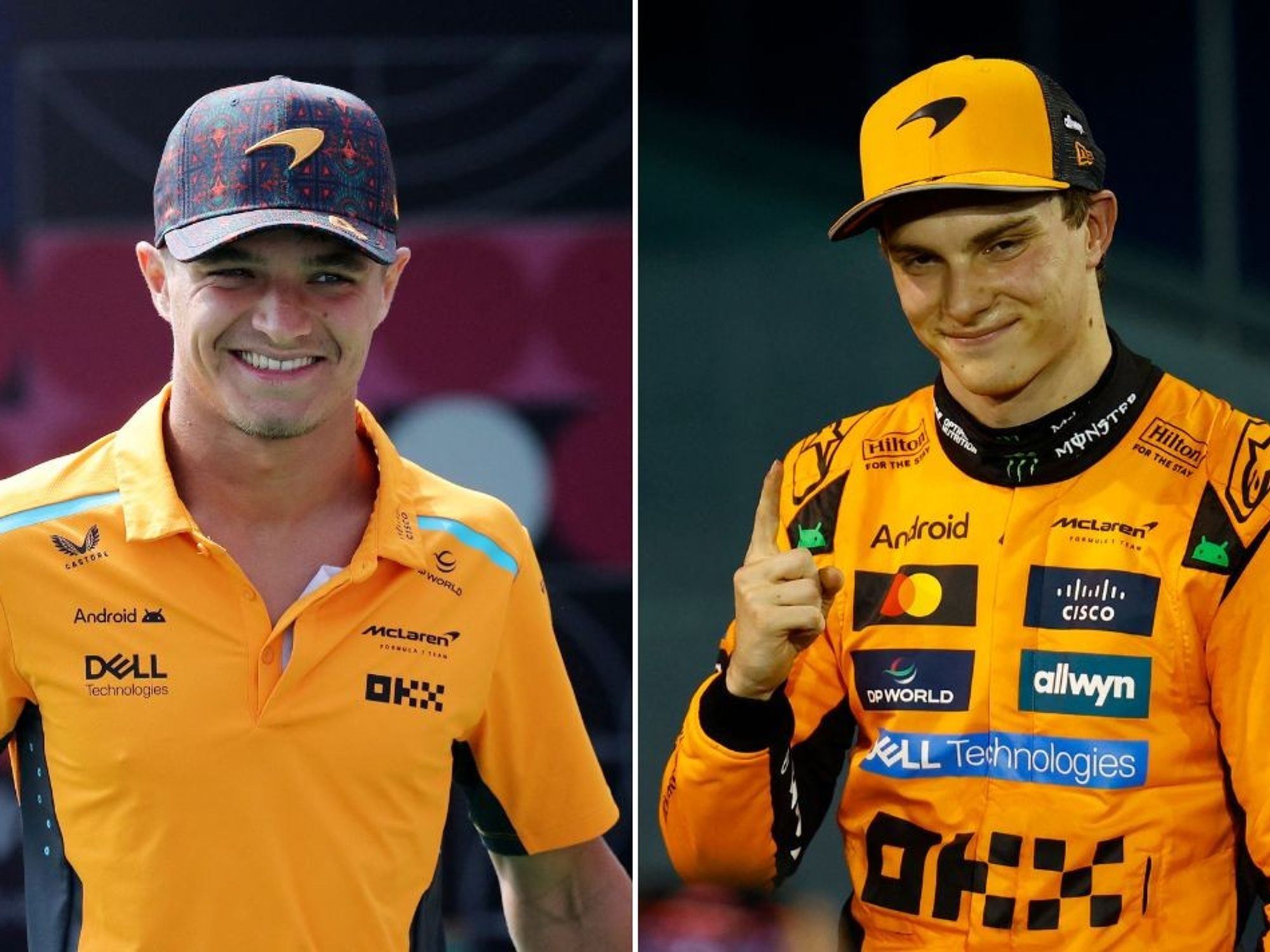 Lando Norris Oscar Piastri