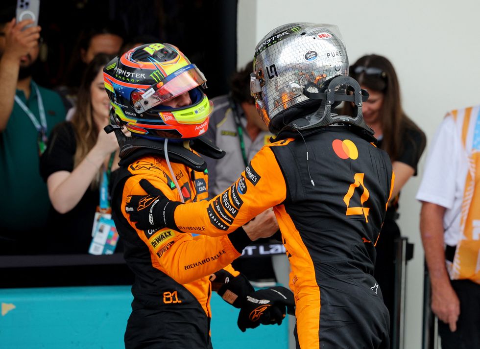 Lando Norris Oscar Piastri
