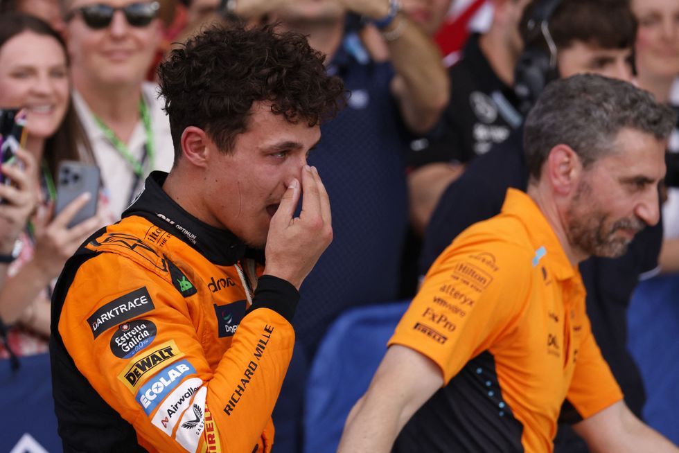 Lando Norris won his first F1 race in Miami