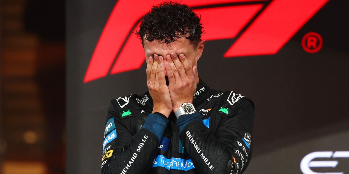 Lando Norris burst into tears as British driver clinches first F1 title in Abu Dhabi Lando Norris burst into tears as British driver clinches first F1 title in Abu Dhabi
