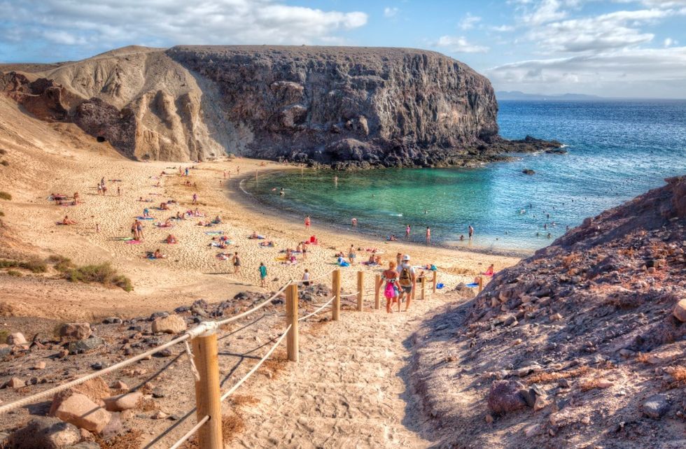 Lanzarote beach